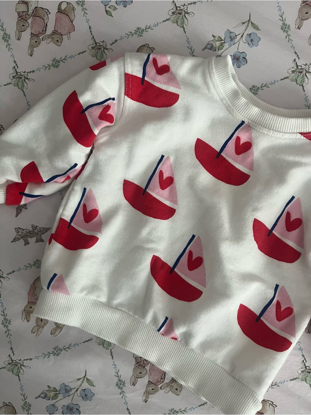 Zara Sailboat Baby Sweatshirt